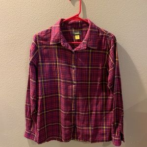 Women’s Cabela’s flannel